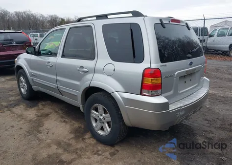 2007 Ford Escape Hybrid z USA, uszkodzony, nr VIN 1FMCU59H47KA06997